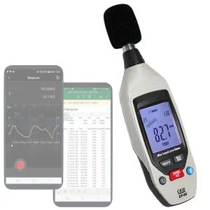 DT-95 데시벨측정기 휴대용 소음계 층간 소음측정기 스마트폰앱