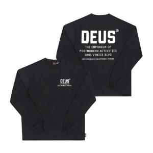 [데우스엑스마키나 DEUS EX MACHINA] DMP251984 BLK 남성 긴팔티