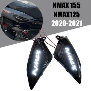 오토바이 후방카메라 커버 가드 패널 장식 캡 Yamaha Nmax155 NMAX125 N MAX 155 2020 액세서리