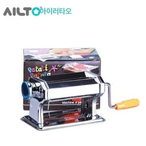 밀대 단일 수동진흙 스컬피 수동 프레스 압착 클레이 점토반죽기 머신