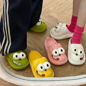 강아지실내화 남여공용 강아지 슬리퍼 쿠션 무소음 EVA슬리퍼