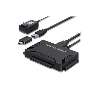 SATA IDE USB 어댑터 범용 5인치 IDE SATA 외장 HDD SSD용 하드 드라이브 리더기