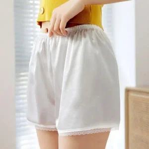 레이스 치마 원피스  웨딩 속바지 속치마 여름 3부 면속 이너 팬츠 속반바지 2부