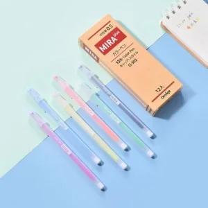 하이퍼 0.5mm 볼펜 중성펜 세트 12색 펜선물 펜세트선물 볼펜세트 중성컬러펜 필기볼펜