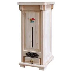 삼나무 상감 원목뒤주 20KG 쌀통 쌀보관함 쌀독 쌀통 쌀독 쌀보관함 쌀보관통 원목뒤주 원목쌀통 원목쌀독
