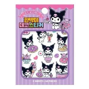 스티커 데코 학산문화사 쿠로미 판박이 산리오캐릭터