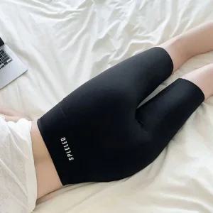 심리스 컷팅 마감 슬림 스타일 여성 5부 레깅스