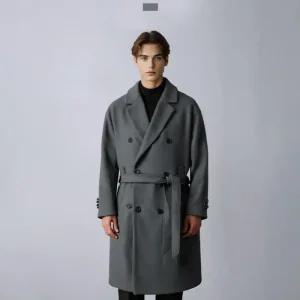 [라일리] Rly 울모직 더블로브코트 국내생산