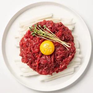 [소스무료제공][대한민국농수산] 국내산 한우 육회 뭉티기 400g/600g