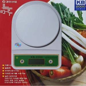[콩심팥심]경인 주방전자저울 2Kg 디지털저울 주방저울 계량저울