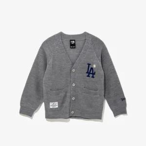 [갤러리아] [뉴에라키즈] MLB LA 다저스 카디건 헤더 그레이 (14863846)