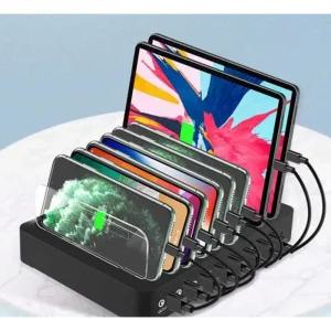 태블릿 충전기 멀티 충전 거치대 카페 식당 급속 포트