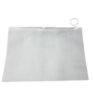 10장 30x20cm 원형고리지퍼팩 정리필수품 수납지퍼백 속옷정리 마스크포장 판촉물 기념품