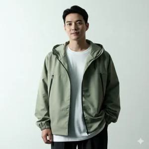남성 바람막이 남자 경량 바람막이 점퍼 아노락 윈드브레이커 오버핏 러닝 후드 점퍼 윈드 방수 방풍 등산 캠핑