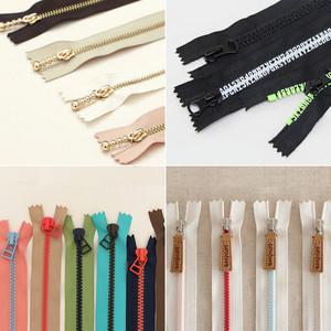 소잉데일리]소품 가방 지퍼 모음 금속 플라스틱 컬러 장식 12cm 15cm 20cm 30cm 40cm 50cm