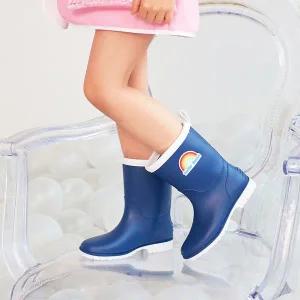 [보리보리/빔보빔바]빔보빔바 파스텔레인보우 키즈레인부츠