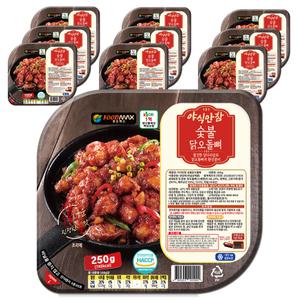 숯불닭오돌뼈 250g 10팩
