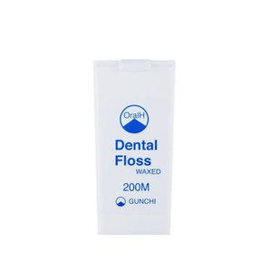 스카이덴트 대용량 200m 치실 얇은치실 가는 일반 왁스 Lightly Waxed Dental Floss