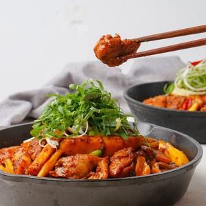 순우리닭갈비 춘천 닭갈비 한가족 밀키트 3인분 야채세트