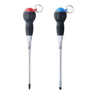 아넥스 낙하 방지 드라이버 / 1775 +2x150 -6x150 십자 일자 절연 안전 전공드라이버 낙하방지 일본