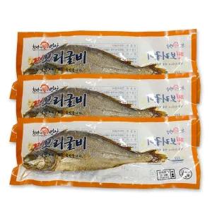 [산정마을] 영광 찐 부세 보리굴비 3마리 개별 진공포장