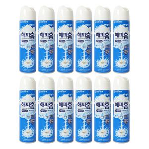 해피홈 수성 무향 에어졸 500ml x 12개 살충제 모기약