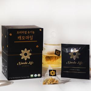 해썹 프리미엄 유기농 캐모마일차 PLA 티백