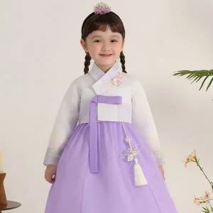 [보리보리/예가한복]WN7008 수국나래 여아한복/아동한복