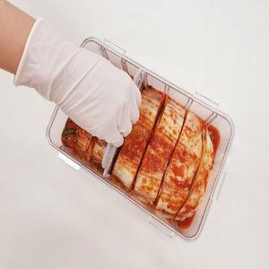 국산 이지컷 김치 자르미 다용도 김치통 도마 보관용기(2.8L)