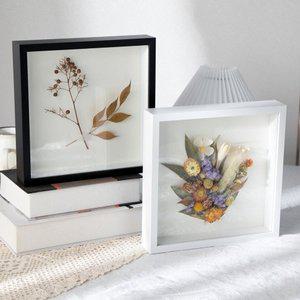 [기타]캘리그라피 플라워 액자 팝아트 3D 입체 관액자 DIY 투명 공간액자 ...