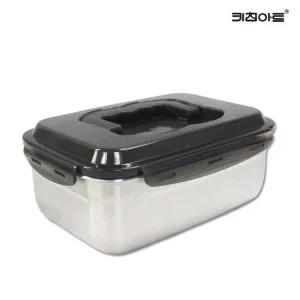 키친아트 스텐레스 밀폐용기 김치통 2.45L (1호) 보관용기