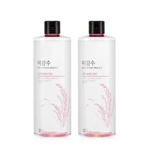 [2ea] 더페이스샵 미감수 브라이트 순한 페이셜 클렌징 워터 500ml
