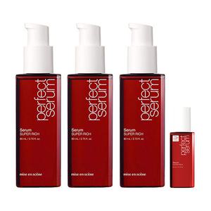 미쟝센 퍼펙트 세럼 슈퍼리치, 80ml, 3개 + 증정 (세럼 슈퍼리치 30ml , 1개)