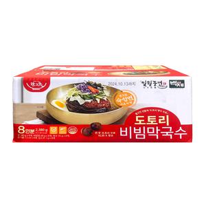 일월풍면 도토리 비빔막국수 297.5g x 8