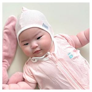 스칸디맘 신생아 보넷