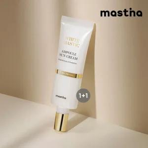 [공식판매처] 매스티나 화이트매스틱 앰플 선크림 40ml 2개