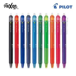 파이롯트 프릭션 노크 지워지는 볼펜 0.5mm PILOT FRIXION BALL