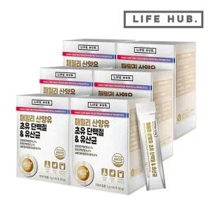 [2+1] 라이프허브 패밀리 산양유 초유 단백질 유산균 6세트(2g x 180포) 6개월분
