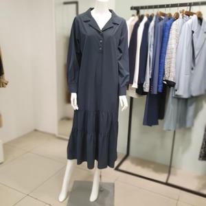 아니베에프 세이브존01 박시 밑단 프릴원피스  A29WOP590