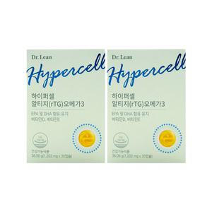 닥터린 하이퍼셀 알티지 오메가3 1202mg x 30캡슐 x 2박스 /An