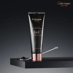 [본사직영] 칼비사노 엑스트라 캐비아 블랙 마스크 80ml (리프팅팩/벨루가캐비어/물광팩)