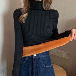5컬러 캐주얼 여성 따뜻한 기모안감 목폴라 티셔츠 여성상의 여자상의 여자블라우스 여성블라우스 블라우스