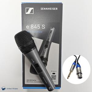 젠하이저 E845 S 유선 마이크 젠하이져 E845S 보컬 다이나믹 마이크 (XLR-55 5M 케이블포함)