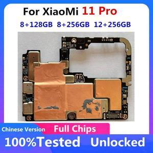 샤오미 홍미 레드미 노트 11 프로 5G 마더보드 언락 오리지널 128GB 256GB 글로벌 메인보드 로직 보드 풀