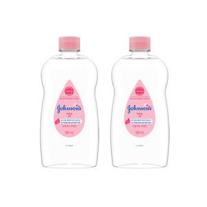 존슨즈 베이비 오일 500ml X2개