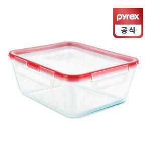 [기타]코렐 JNUCMFRX 파이렉스 사각 프레쉬락 4면 밀폐용기 1.9L