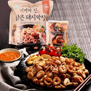 이바라 돼지막창 진우 진 삶은 소스포함 1120G