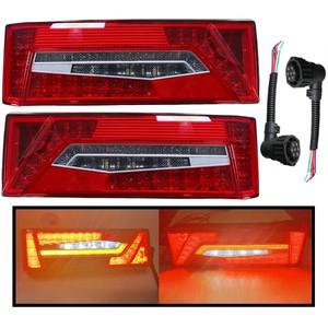 호환스카니아 R S L 트럭용 LED 후방 헤드라이트 후미등, 커넥터 액세서리 부품, OEM 2860827 24V, 1 개