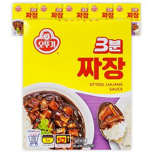 오뚜기 3분 짜장 소스 200g 6개