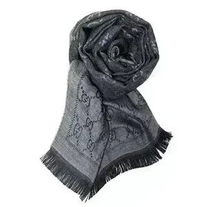 (스크래치) [GUCCI] 구찌 자카드 패턴 니트 스카프 133483-3G200-1160